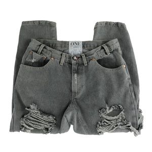 ONE TEASPOON Super Baggies Ripped Jeans